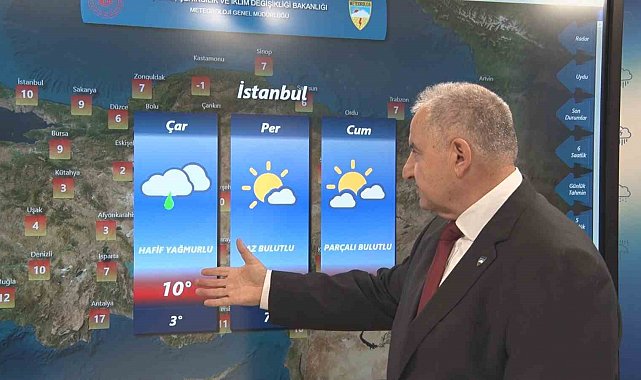 Hava Tahmin Uzmanı Macit: "3 Büyükşehir'de hava sıcaklıkları pazar gününe kadar artacak"