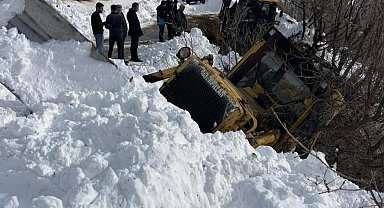 Hizan'da karla mücadele sırasında kaza