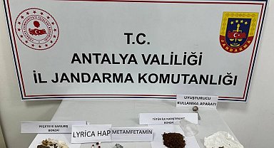 İbradı'da uyuşturucu operasyonu