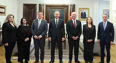 İçişleri Bakanı Ali Yerlikaya, BM Mülteciler Yüksek Komiseri Berhem Salih ile görüştü