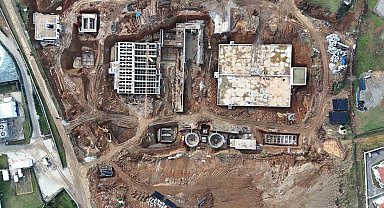 İçme suyu arıtma tesisi hızla yükseliyor