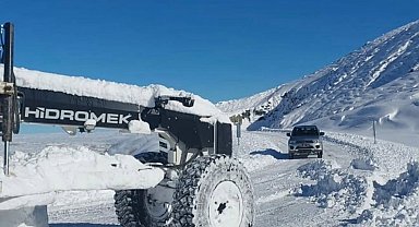 Iğdır'da karla kapanan tüm köy yolları ulaşıma açıldı