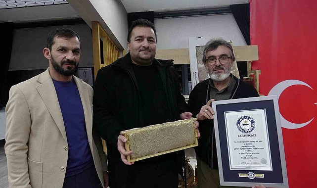Ilgaz balı dünyanın en pahalı balı olarak Guinness Rekorlar Kitabı'na girdi