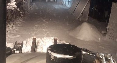 İlkadım'da karla mücadele