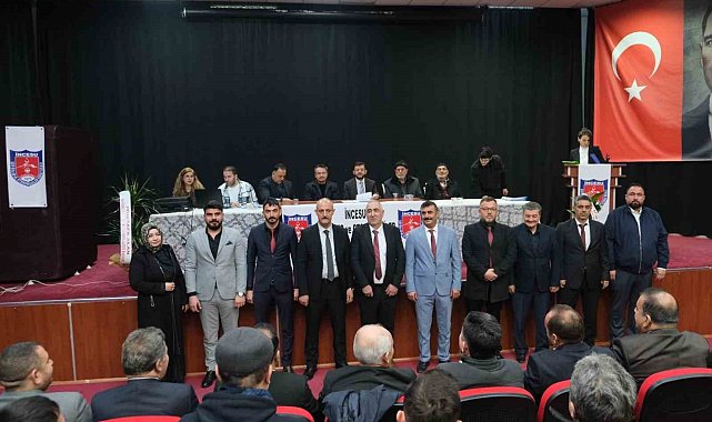 İncesu Şoförler ve Otomobilciler Odası'nda Büyüköz güven tazeledi