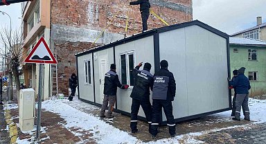 İnönü'de soğukta servis beklemeye son