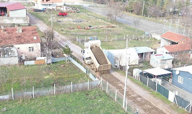 İnönü'de sokaklar elden geçiyor