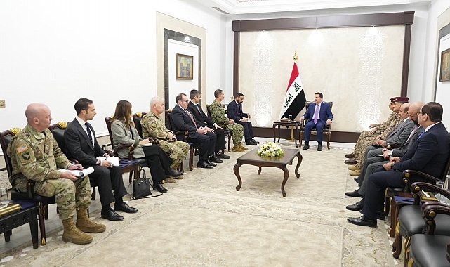 Irak Başbakanı Sudani, CENTCOM heyetiyle Suriye'deki terör örgütü DEAŞ unsurlarının naklini görüştü
