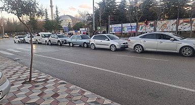 Isparta'da 7 aracın karıştığı zincirleme kaza