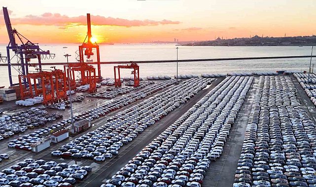 İthal otomobiller Haydarpaşa Limanı'nı doldurdu