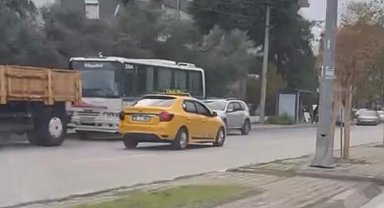 İzmir'de ters yönde giden taksi sürücüsüne ceza