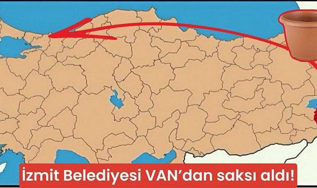 İzmit'te ilginç saksı tartışması