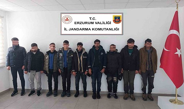 Jandarma'dan düzensiz göçmen operasyonu