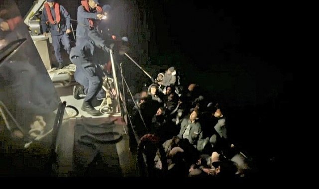 Kaçak geçişe Sahil Güvenlik engeli: 43 yakalama