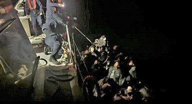 Kaçak geçişe Sahil Güvenlik engeli: 43 yakalama
