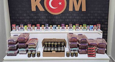 Kaçakçılık operasyonunda çok sayıda ürün ele geçirildi
