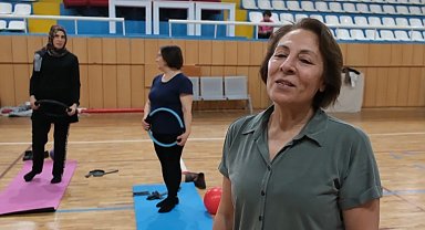 Kadınlar Kırşehir'de sporla güçleniyor