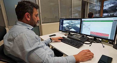 Kahramanmaraş'ta 264 kamerayla yol durumunu anlık olarak takip ediyor