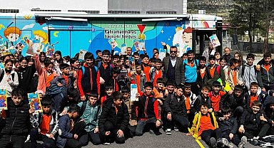 Kahramanmaraş'ta mobil kütüphane kırsal bölgelerde