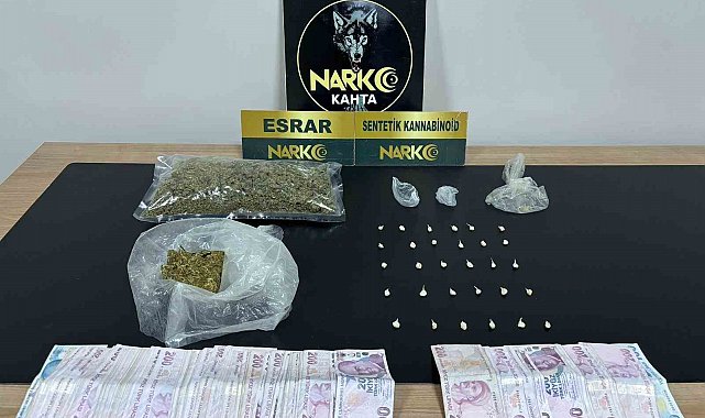 Kahta'da uyuşturucu operasyonu: 3 tutuklama