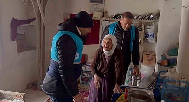 Kahta'da yaşlı ve engelli vatandaşlara sıcak yemek desteği