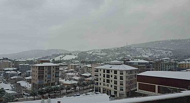 Kale beyaza büründü