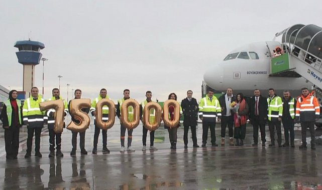 Kapadokya hava limanı rekor kırdı