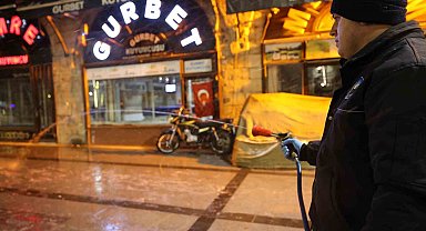 Kar yağışına karşı Tokat Belediyesi'nden etkin mücadele