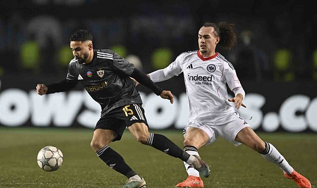 Karabağ, 90+4'te Eintracht Frankfurt'u devirdi