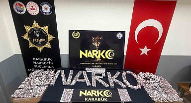 Karabük'te 52 bin uyuşturucu hap ele geçirildi: 3 tutuklama