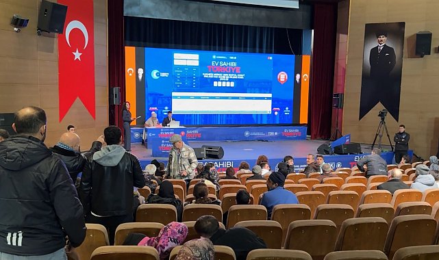 Karabük'te bin 600 konutun hak sahipleri kura ile belirlendi