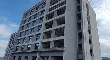 Karabük'te öğrenci yurdu inşaatında çalışmalar sürüyor