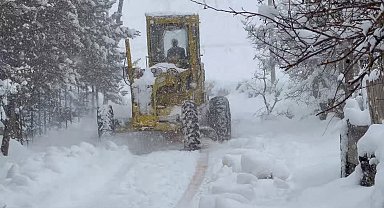 Karabük'te yolu kapanan köy sayısı 115'e yükseldi