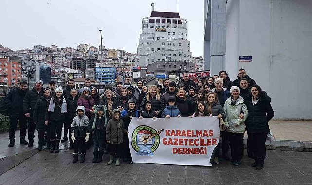 Karaelmas Gazeteciler Derneği'nden 10 Ocak'a özel Keltepe gezisi