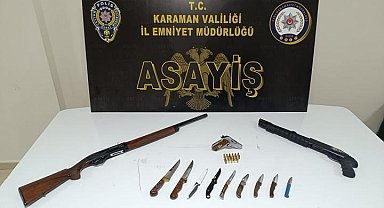 Karaman'da 5 bin 307 uyuşturucu hap ele geçti: 6 tutuklama