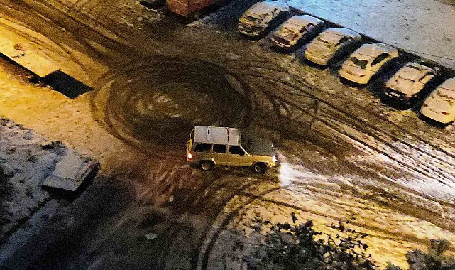 Karda tehlikeli drift