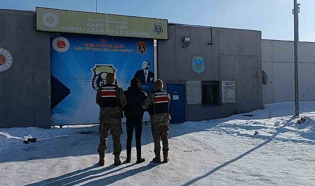 Kars'ta hakkında 4 yıl hapis cezası bulunan 1 kişi yakalandı