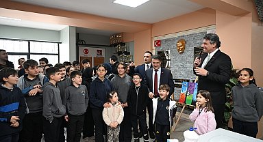 Kartepe Belediye Başkanı Kocaman, öğrencilerle bir araya geldi