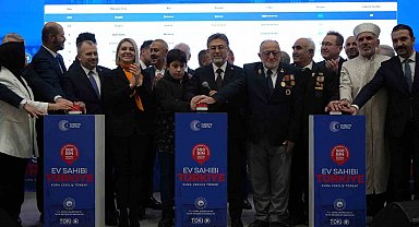 Kastamonu'da inşa edilecek 2 bin 380 konutun kuraları çekildi