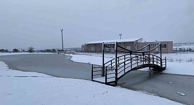 Kastamonu'da yüksek kesimlerde kar yağışı etkili oluyor