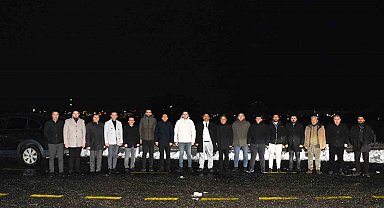 Kaymakam Çakır, karla mücadele çalışmalarını yerinde inceledi