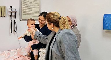 Kaymakam Doğru Germencik Devlet Hastanesi'ndeki çalışmaları değerlendirdi