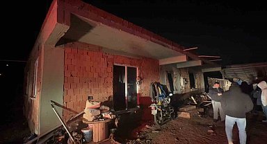 Kaynar suya benzin dökülen evde patlama: 2 yaralı