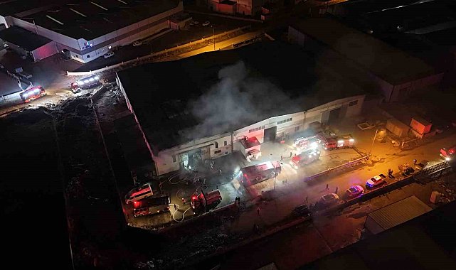 Kayseri'de mobilya fabrikasında yangın