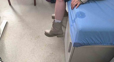 Kayseri'de sokak köpeğinin saldırısına uğrayan çocuk yaralandı