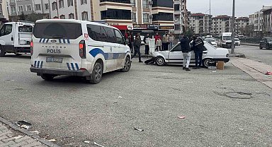 Kaza sonrası savrulan otomobil 4 yaşındaki çocuğa çarptı