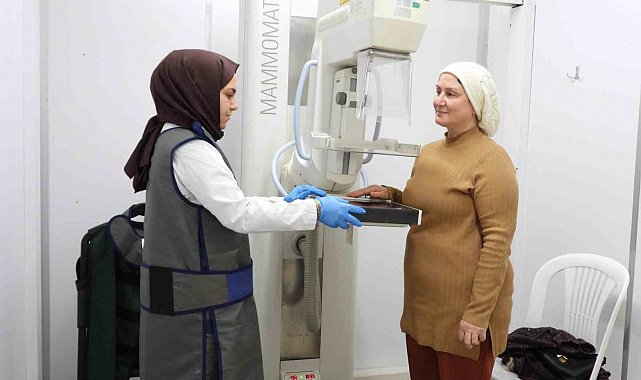 Kepez'den vatandaşlara ücretsiz kanser taraması hizmeti