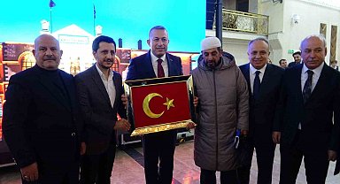 Kilis Valisi Tahir Şahin'e veda yemeği