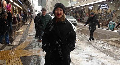 Kilis'te kar yağışı etkili oluyor