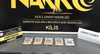Kilis'te uyuşturucu operasyonu: 3 tutuklama